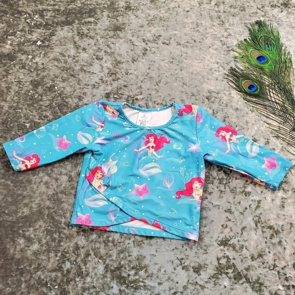 Disney Princess Ariel Swimming Top - Picture 1 of 4